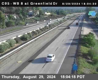 WB 8 at Greenfield Street