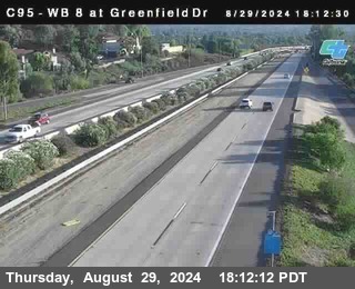 WB 8 at Greenfield Street