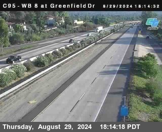 WB 8 at Greenfield Street