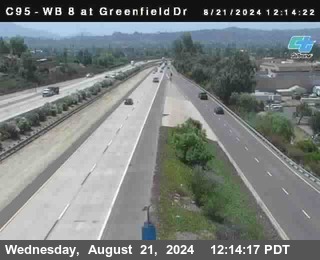 WB 8 at Greenfield Street