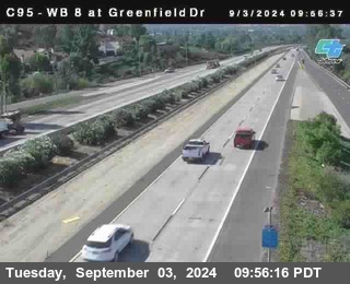 WB 8 at Greenfield Street