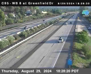 WB 8 at Greenfield Street