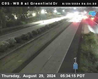 WB 8 at Greenfield Street