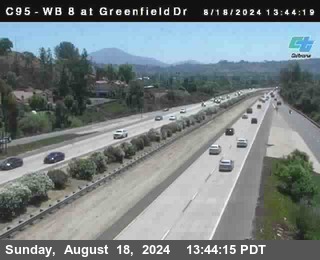 WB 8 at Greenfield Street