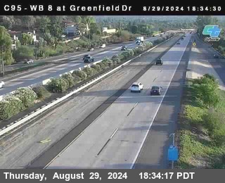 WB 8 at Greenfield Street