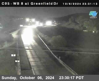 WB 8 at Greenfield Street