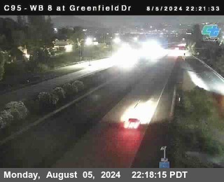 WB 8 at Greenfield Street