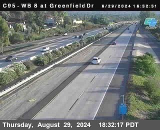 WB 8 at Greenfield Street