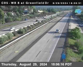 WB 8 at Greenfield Street