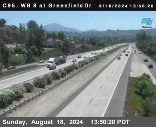 WB 8 at Greenfield Street