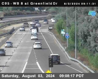 WB 8 at Greenfield Street