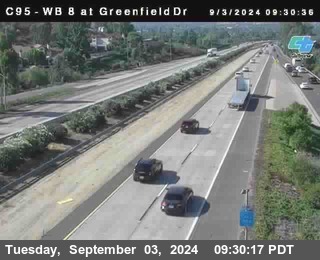 WB 8 at Greenfield Street