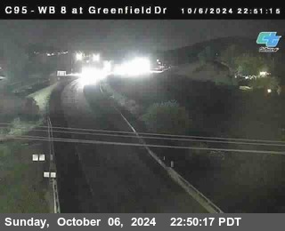 WB 8 at Greenfield Street