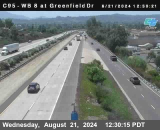 WB 8 at Greenfield Street