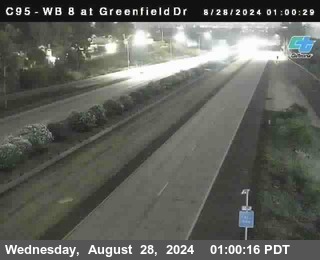 WB 8 at Greenfield Street