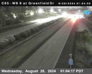 WB 8 at Greenfield Street