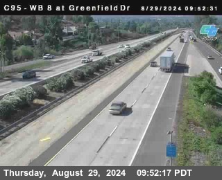 WB 8 at Greenfield Street