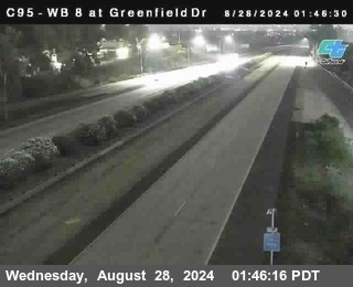 WB 8 at Greenfield Street