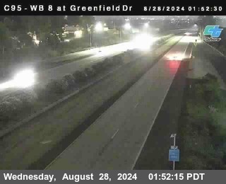 WB 8 at Greenfield Street