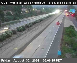 WB 8 at Greenfield Street