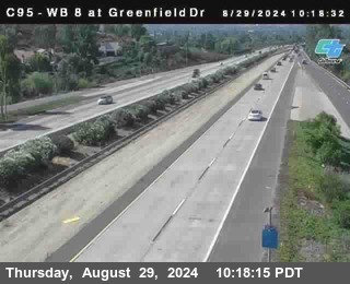 WB 8 at Greenfield Street