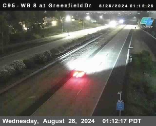 WB 8 at Greenfield Street