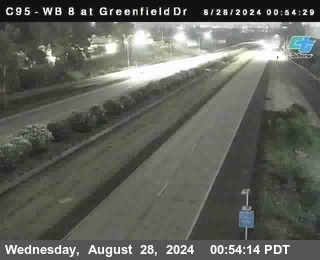 WB 8 at Greenfield Street