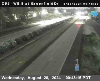 WB 8 at Greenfield Street