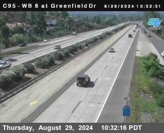 WB 8 at Greenfield Street