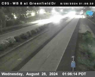 WB 8 at Greenfield Street