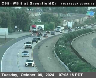 WB 8 at Greenfield Street