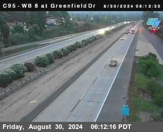 WB 8 at Greenfield Street