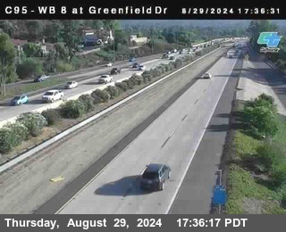 WB 8 at Greenfield Street