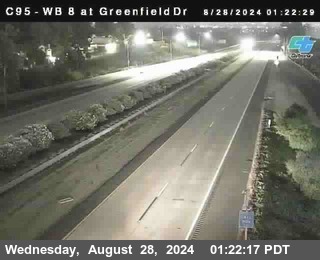 WB 8 at Greenfield Street