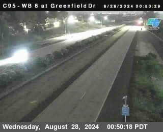 WB 8 at Greenfield Street