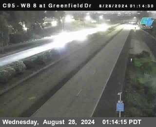 WB 8 at Greenfield Street