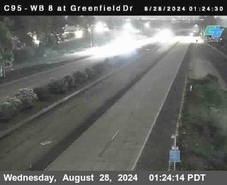 WB 8 at Greenfield Street