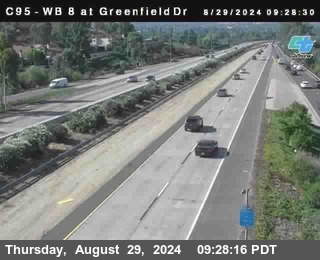 WB 8 at Greenfield Street