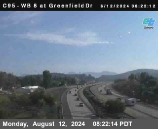 WB 8 at Greenfield Street