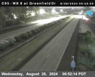 WB 8 at Greenfield Street