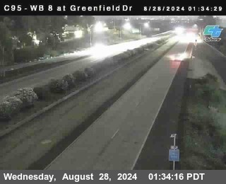 WB 8 at Greenfield Street