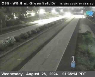 WB 8 at Greenfield Street