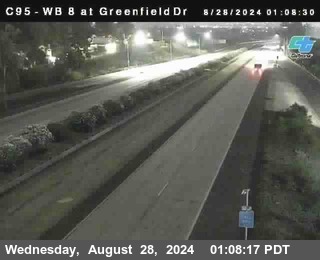 WB 8 at Greenfield Street