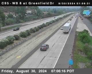 WB 8 at Greenfield Street