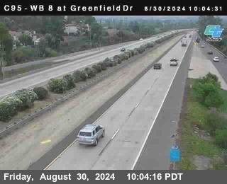 WB 8 at Greenfield Street