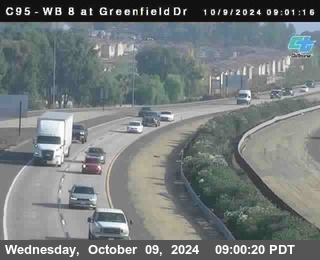 WB 8 at Greenfield Street