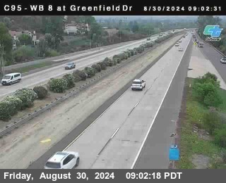 WB 8 at Greenfield Street