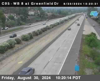 WB 8 at Greenfield Street