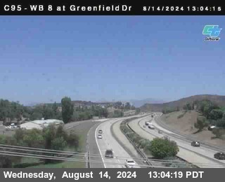 WB 8 at Greenfield Street