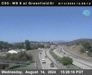 WB 8 at Greenfield Street